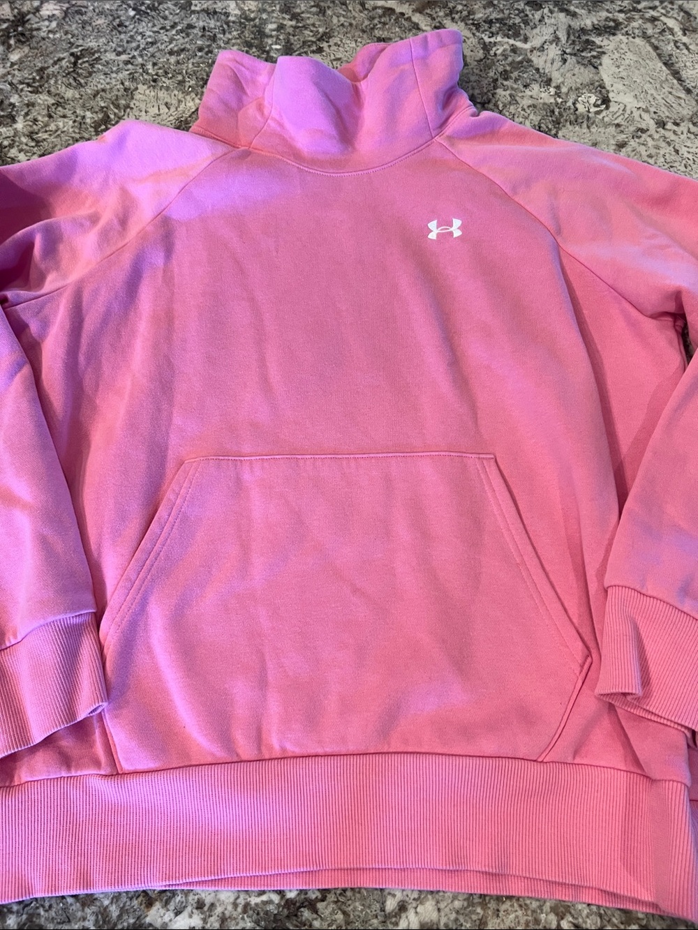 Under Armour Light Pink Cozy Pullover Hoodie